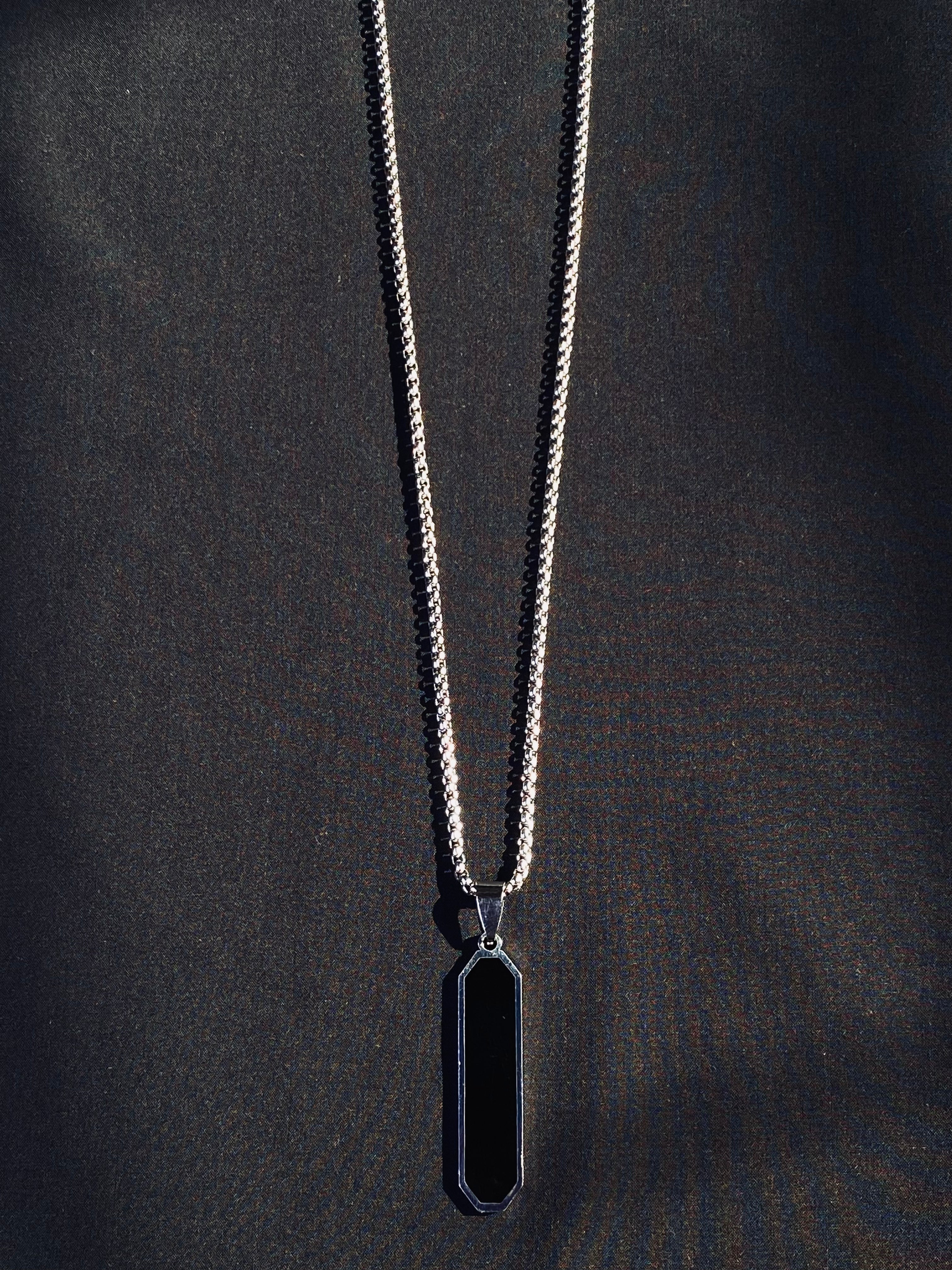 LONG HEX PENDANT