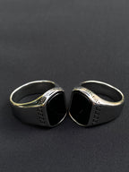 SHADOW ONYX RING